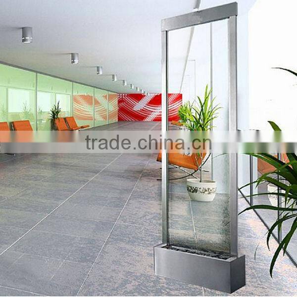 room divider indoor copper waterfall