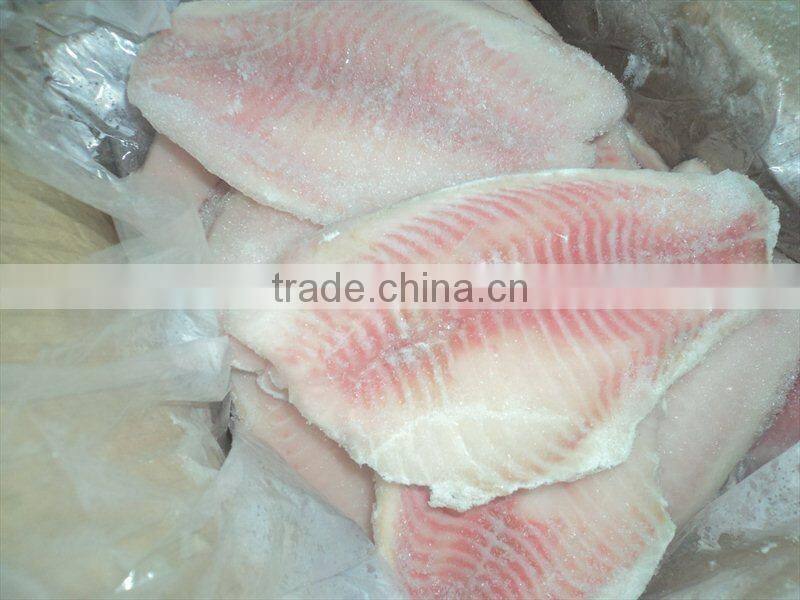 fresh frozen black tilapia fillet