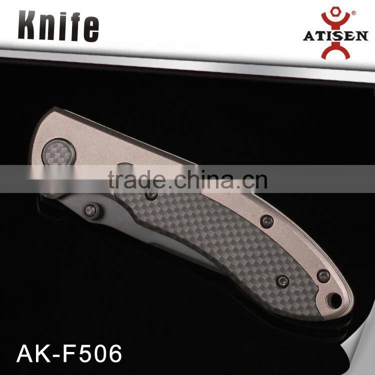 Cheap 3CR13 Blade Knife with Aluminum Handle