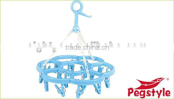 18peg large flower shaped clothes dryer