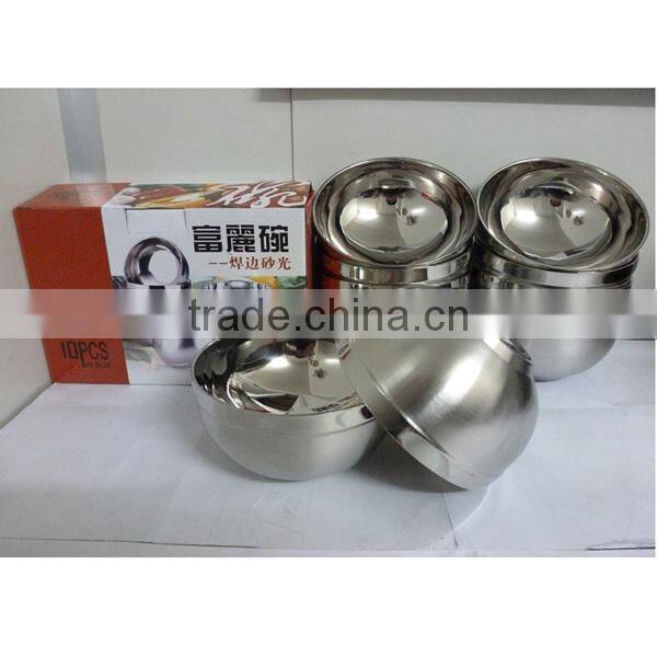 Stainless Steel Bowl ,Rice Bowl LYB-LL008