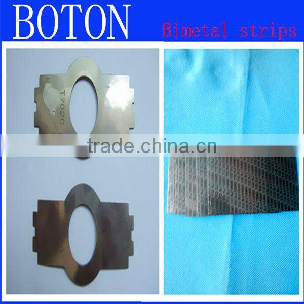 ISO Standard Bimetal Circuit Breakers Strip Made in Anhui