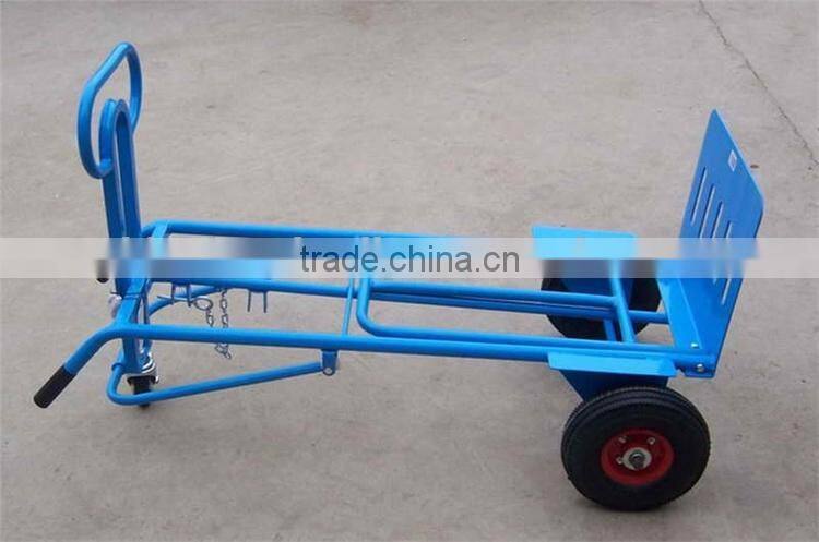 china manufacturer wholesalers steel utility cart platform trolley hand truck