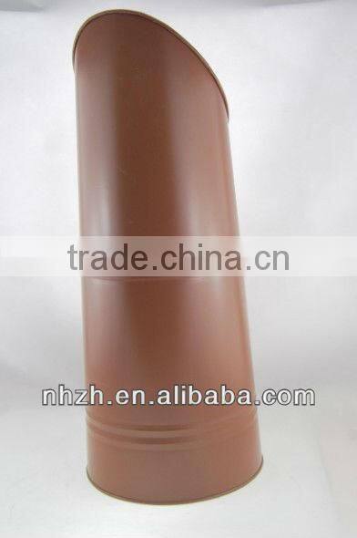 United Kingdom home use simple big brown iron coal hod