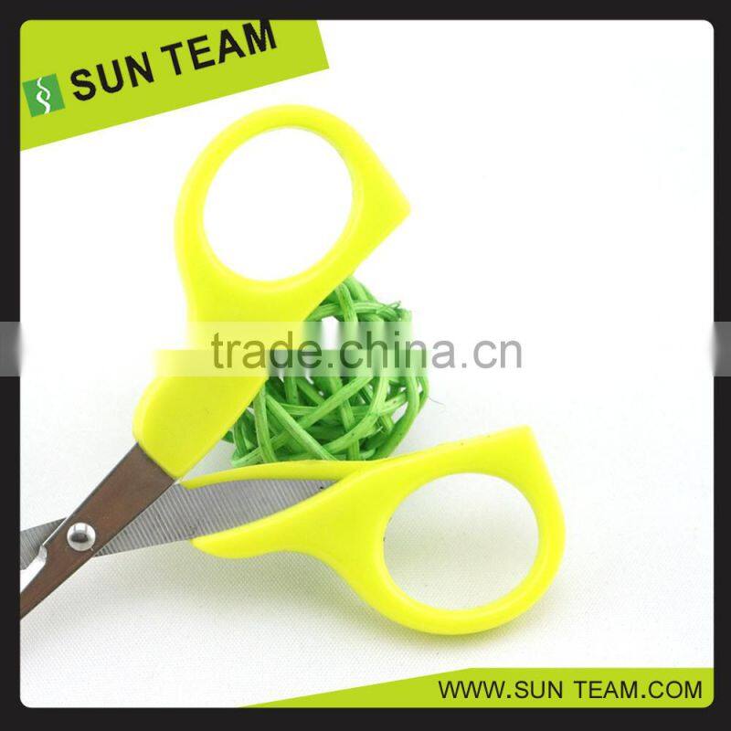 SC050 3-3/4" Short blade New PP handle Moustache scissors