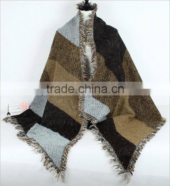 Winter Promotional Cheap Fashionable Acrylic Scarf Wholesale Scarf Shawl For Women
