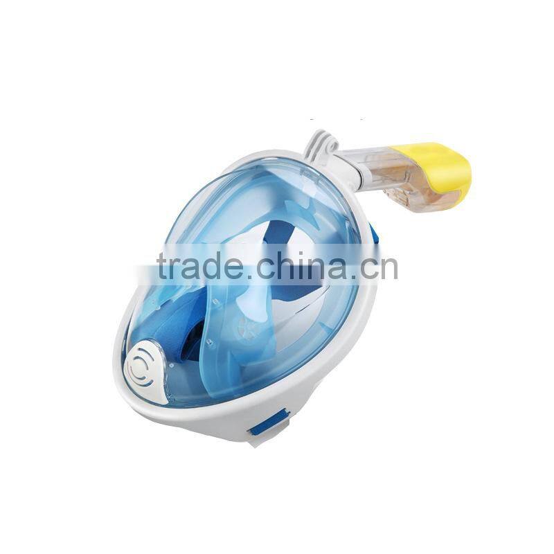 Good price of best seller 180 degree full face snorkel mask swimming equipment for wholesales