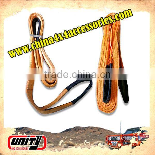 china 4x4 accessories OEM Tree Trunk straps snatch strap/recovery strap/tow strap