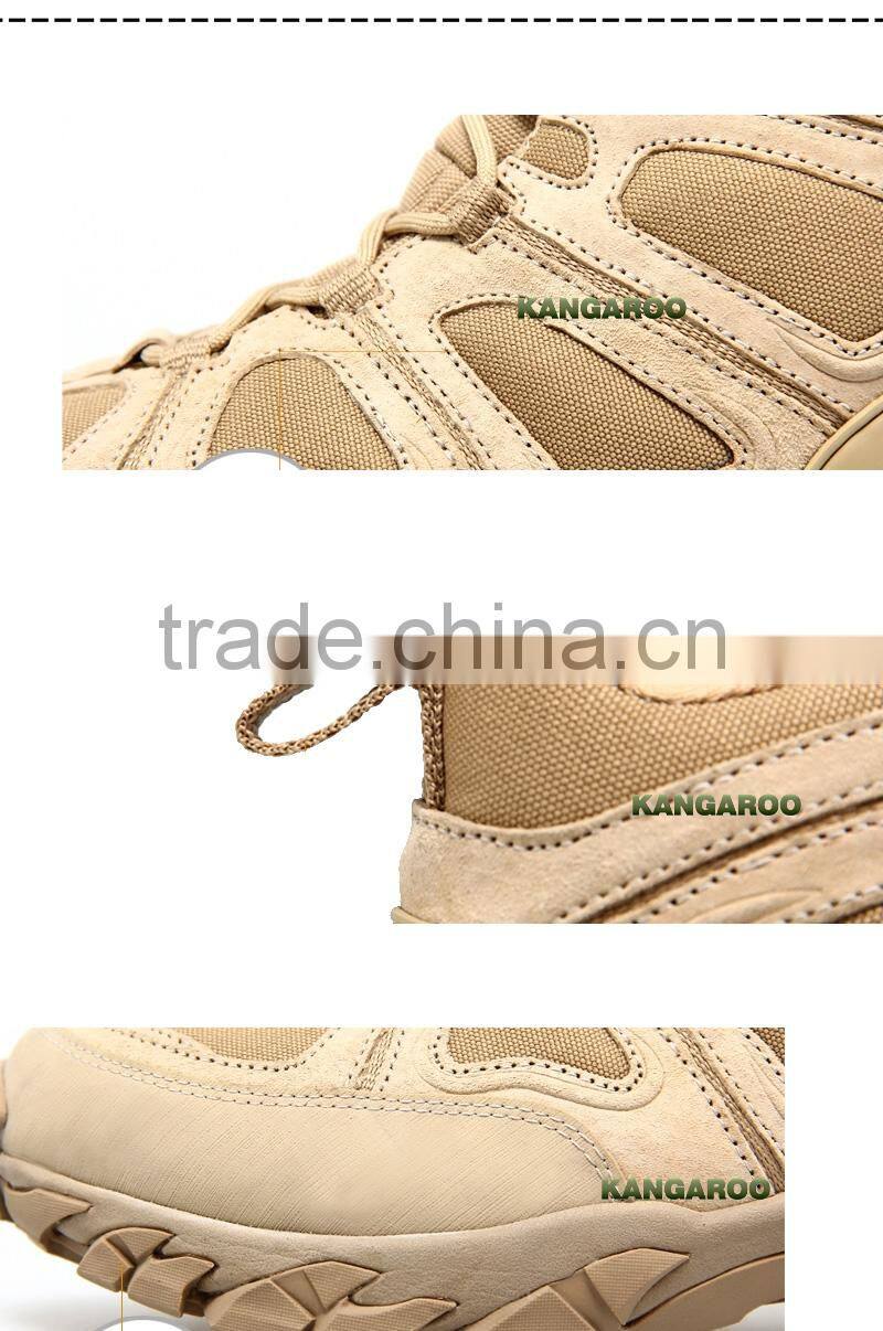 Military Low Cut Rubber Boots Combat For Men