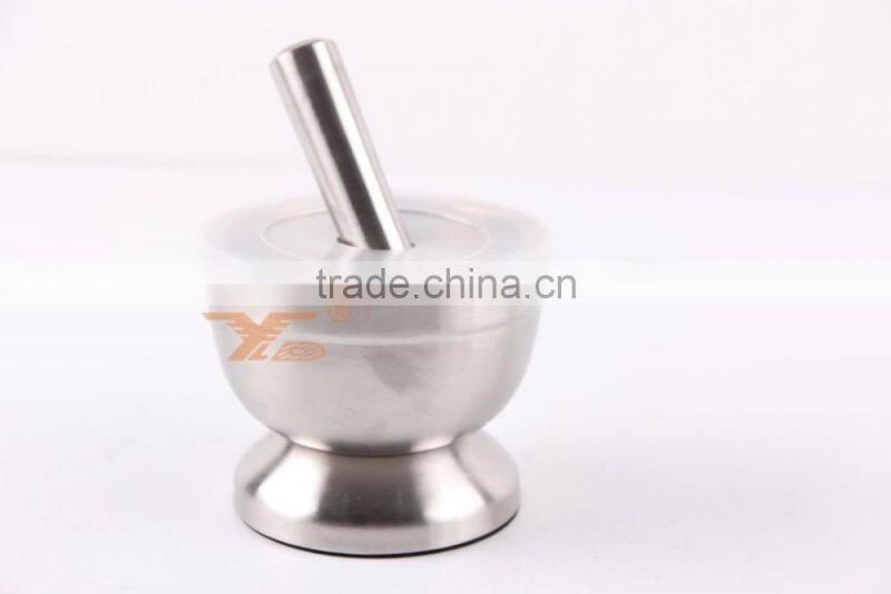 High Quality Stainless steel Herbs mill mortar and pestle