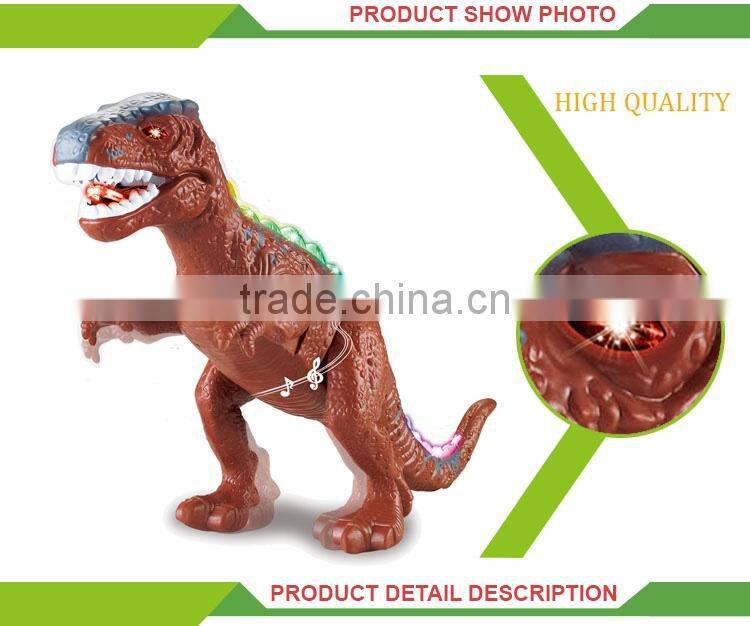High quality electric plastic kids battery operated toy cartoon dinosaur