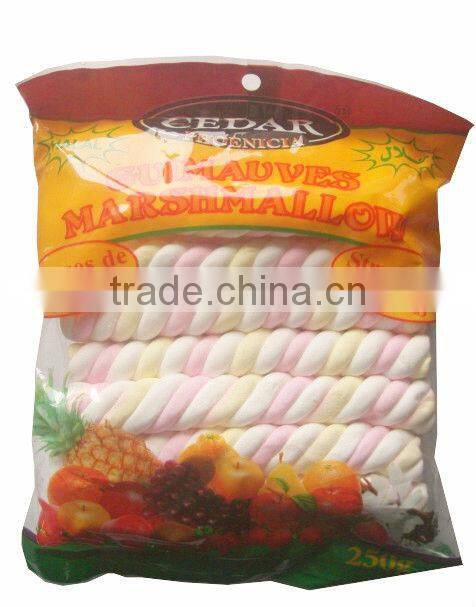 Twisted Cotton Candy Sticks