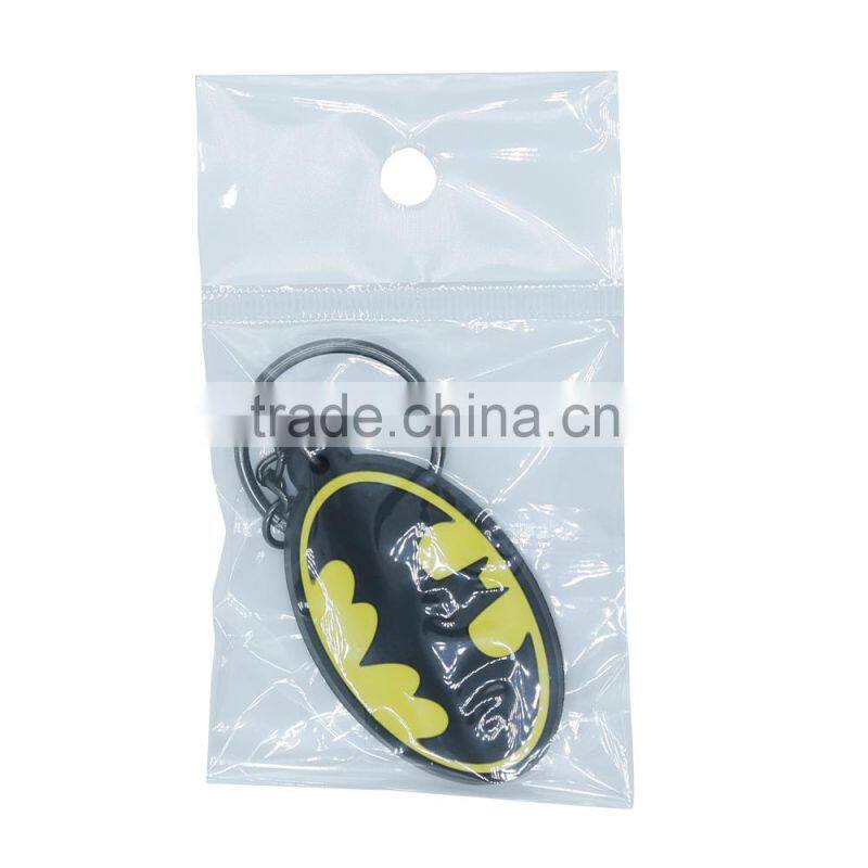 High quality beautiful promotional cute popular gifts colorful design keychains silicone keychain keyring
