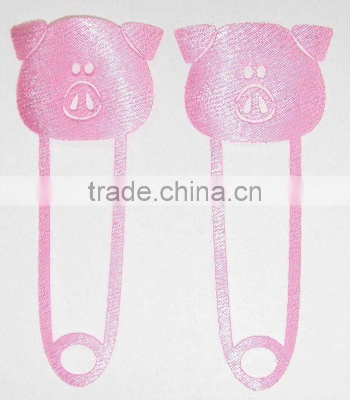 Satin fabric hotfix custom motif design crown design on t shirt