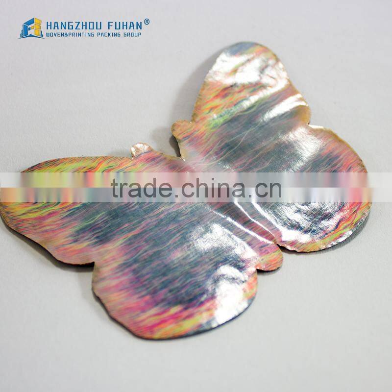 China Supplier Custom Butterfly Woven Patches