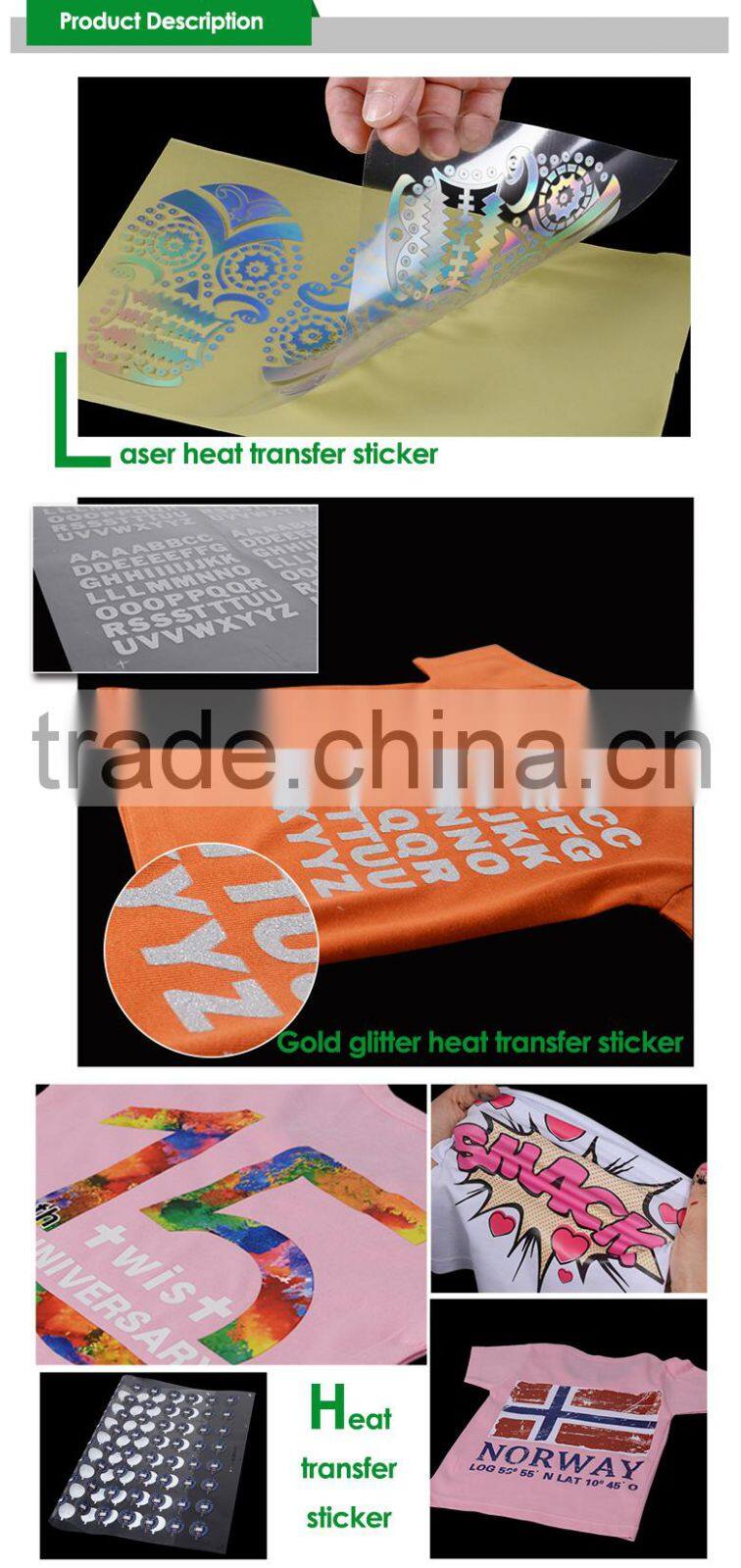 New product t-shirt transfer stickers