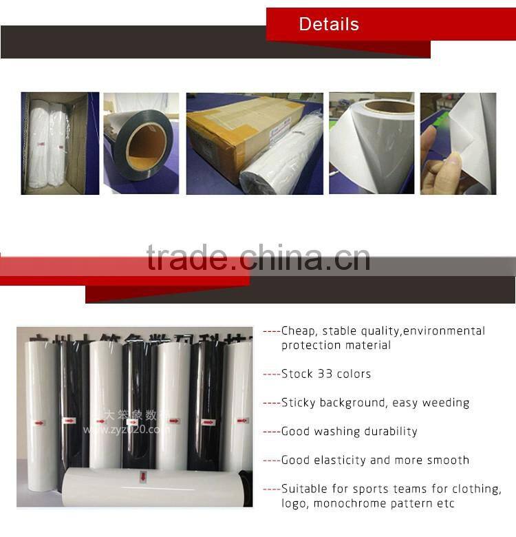 Korea PU Heat Transfer Vinyl/Film roll 0.5m*25m