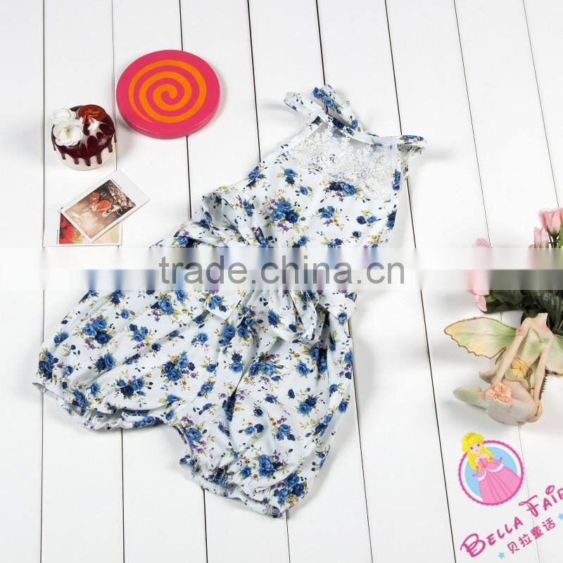 New Style Baby Jumpsuit Girl Soft Knitted Cotton Baby Romper Jumpsuit