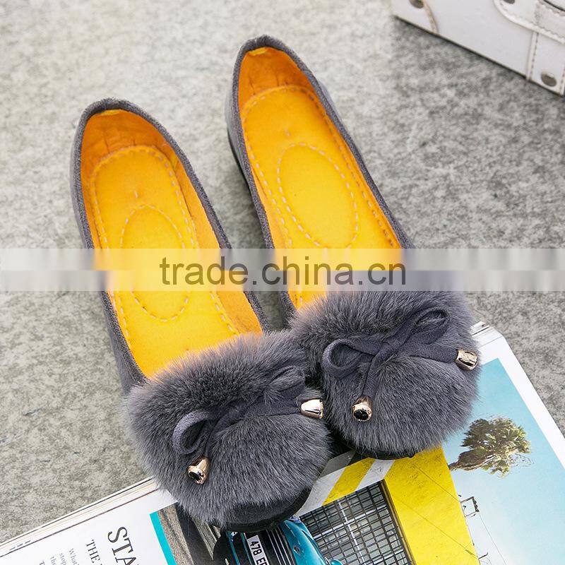 big discount flat ladies shoes in Guangdong wholesale casual shoes