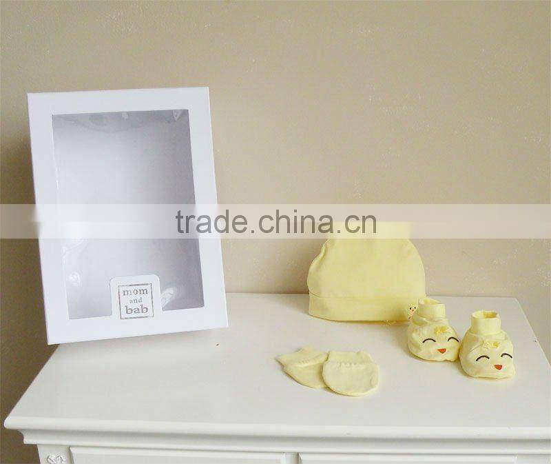 2012 Autumn mom and bab baby clothes 100% cotton embroidered 10in1 newborn gift box