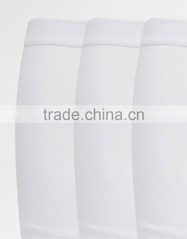 Plain white seamless mens briefs made in china