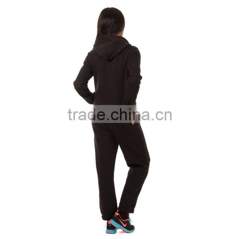 New fashion adult fleece hooded thermal onesie custom adult onesie for women
