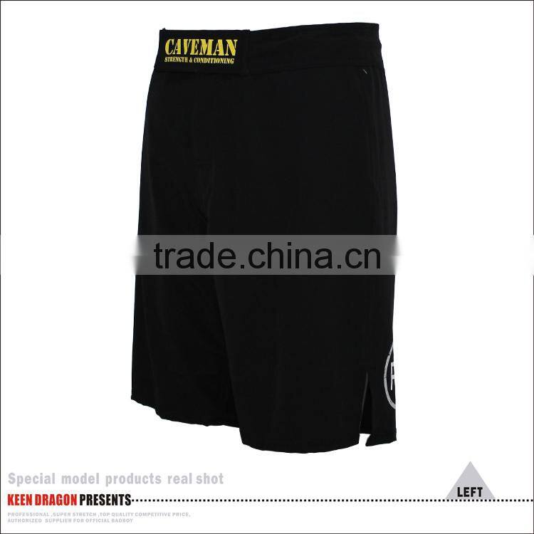 Blank Mma Shorts Flex Black MMA Style Fight Shorts Popular Customize