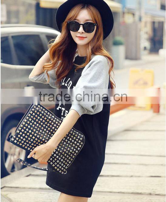 Black long sleeve dress