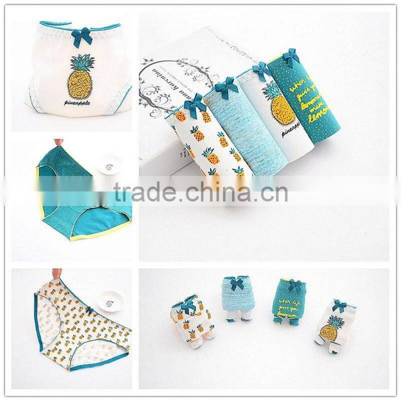 Sexy lace young girl cute panties lady cotton pink underwear E9