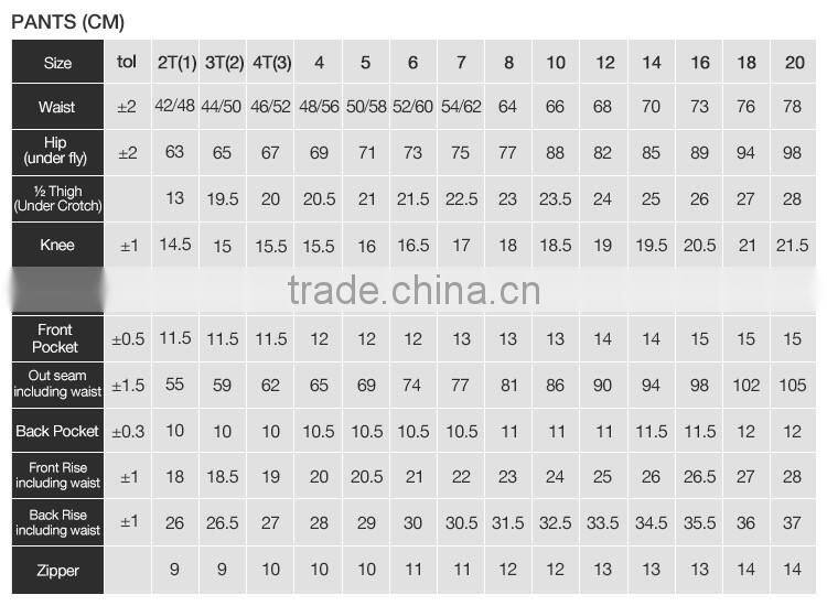 ELPA latest design embroidered dark blue elastic boys' trousers handsome casual boys pants with elastic belt waist