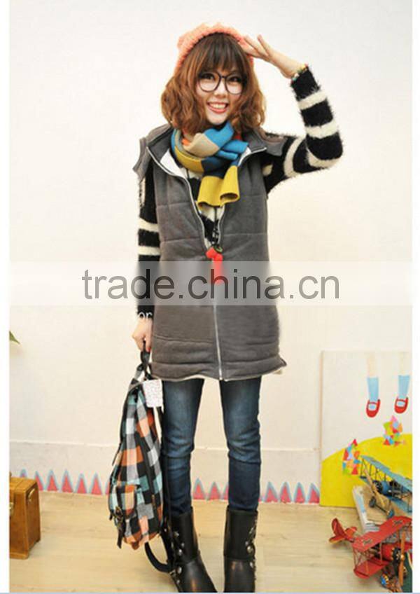High quality colorful stripe long 180cn wool women autumn and winter wear rainbow knit scarf fashion