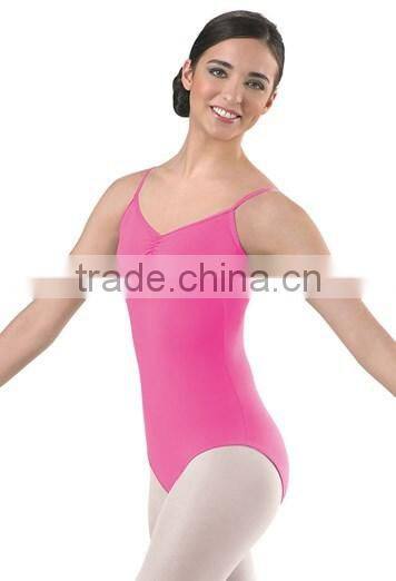 Child Pinch-Front Cotton Leotards DL1610
