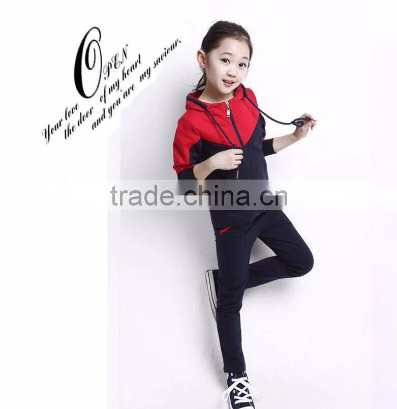 New Style China Uni-Sex Primary School Sports Uniforms