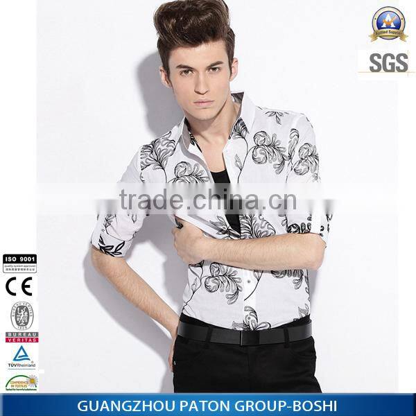 China Manufacture Tall Wholesale Custom Printed Shirt For Men