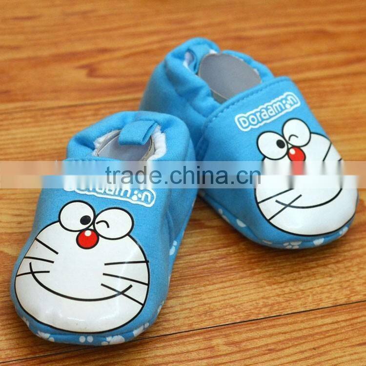 Doraemon Face Printed Baby Footwear