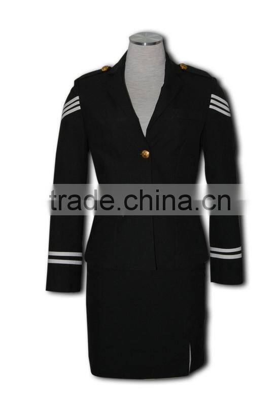 Design china made cotton or CVC unisex security uniform
