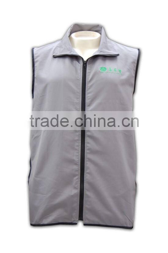 China manufactory high quality latest zip multi pocket workwear vest
