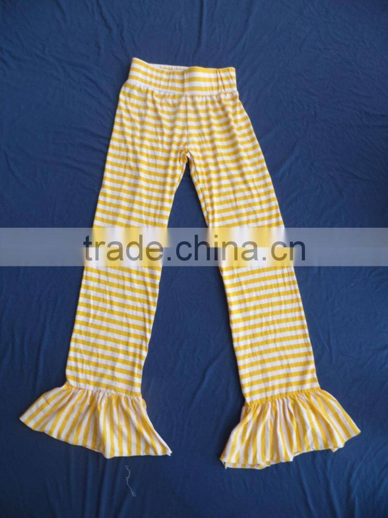 Plus women solid pants olive red orange ruffle flared wide pants palazzo long for women YW-00102