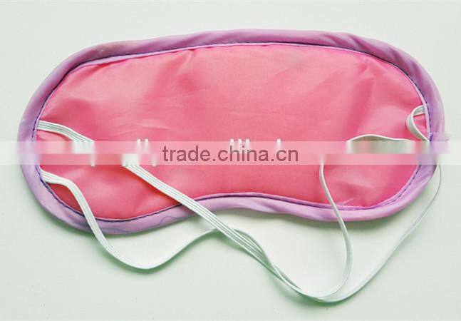 factory sale printing craft satin/polyester material funny eye mask sleep