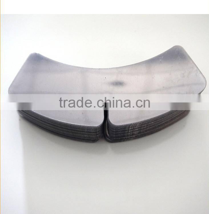 Factory Sell Plastic Transparent/White/Light Blue Customized Shirt Necklace Collar Butterfly Stay