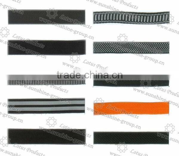 Customized Various PP webbing Strap High Quality Elastic Webbing With Different Color