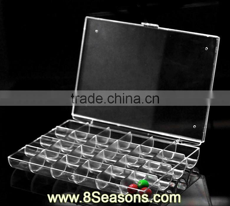 1PC Acrylic Rectangle Beads Storage Containers