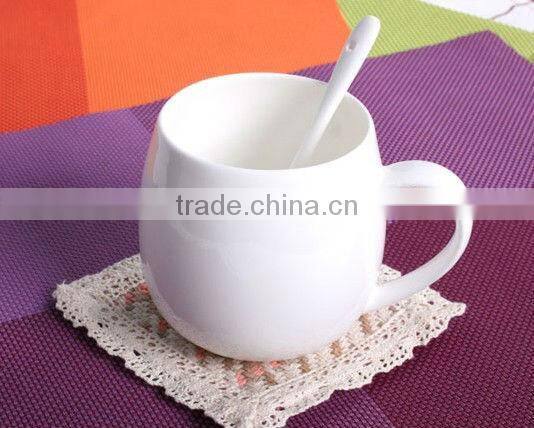 Promotional ceramic cup