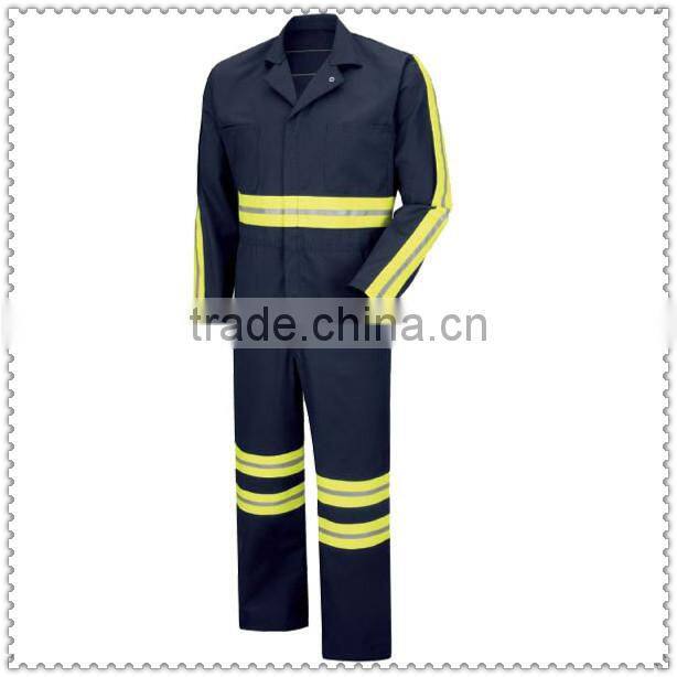 EN471 Reflective Striped Industrial Coverall