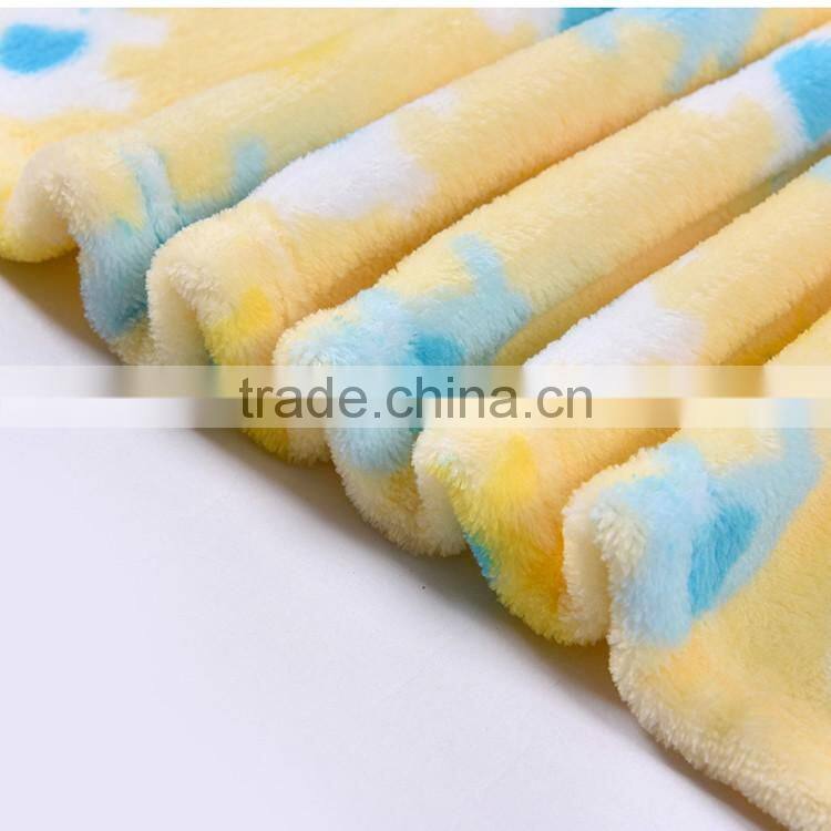 high quality promotion coral knitted cashmere baby blanket