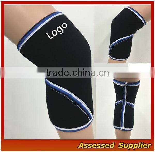 7mm Neoprene Knee Sleeve Compression Knee Support Sleeves for CrossFit, Weightlifting, Powerlifting-ZP00122