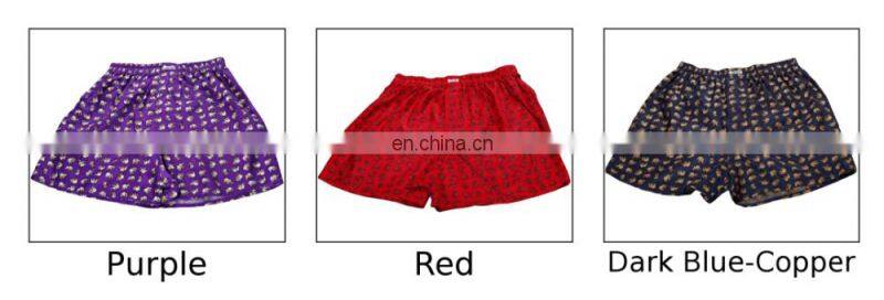 Brand New Elephant Thai Silk Blend Boxers