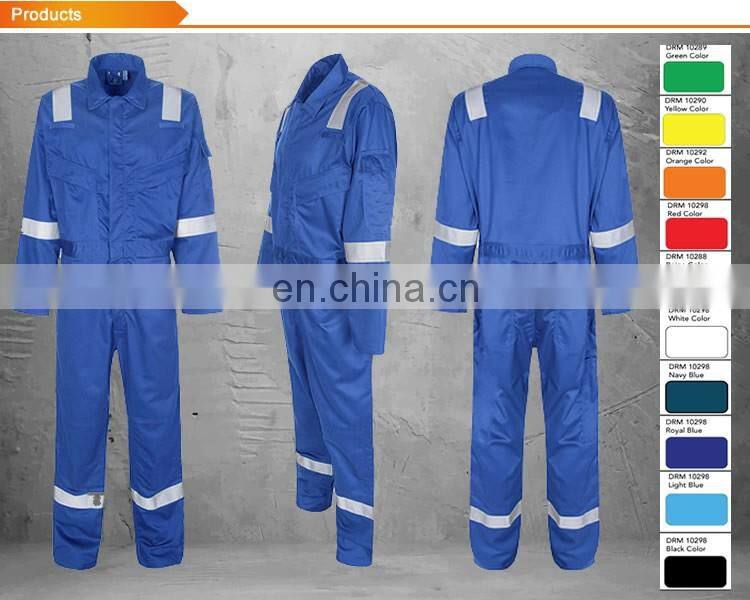 High Performance Dupont Nomex fire retardant working reflective coverall
