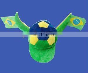 Fancy Croatia mohawk wig in red and white colour