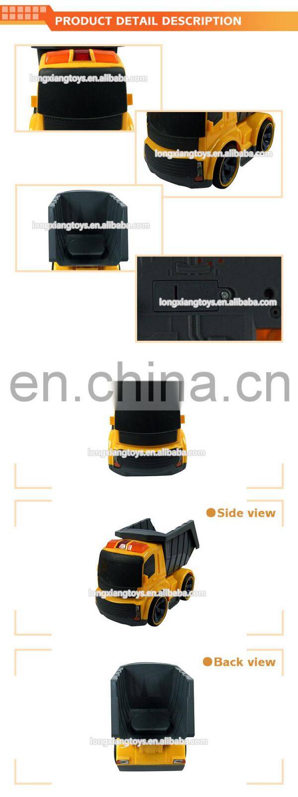 A cheap small car, Cute Friction china dump truck